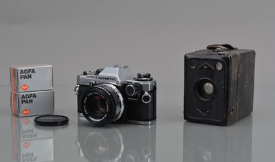 Lot 141 - An Olympus OM-10 SLR Camera