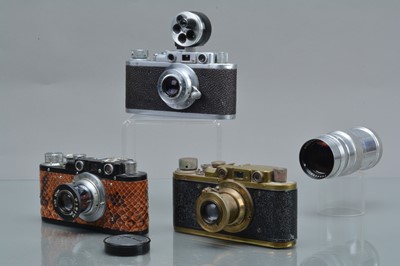 Lot 181 - Three Soviet Rangefinder Cameras