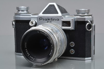 Lot 182 - A KW Praktica FX SLR Camera