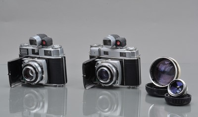 Lot 185 - Two Kodak Retina IIIc Cameras