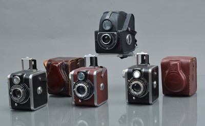 Lot 186 - Three Ferrania Box Cameras