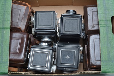 Lot 197 - Four TLR Cameras