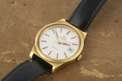 Lot 409 - A 1970s Omega Automatic gold plated wristwatch