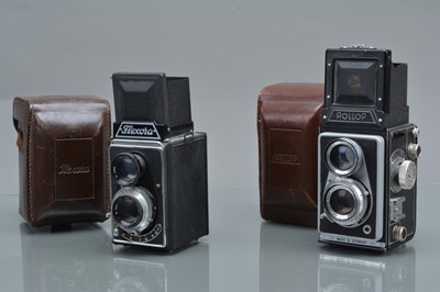 Lot 199 - Two Lipca TLR Cameras