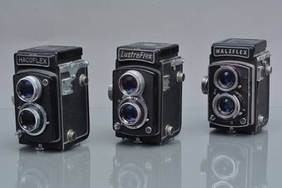 Lot 200 - Three TLR Cameras