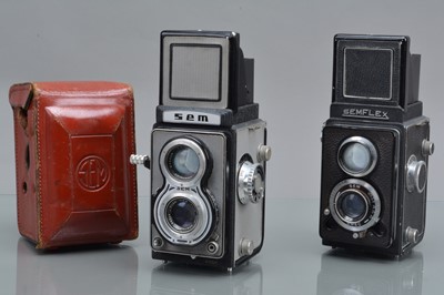 Lot 207 - Two S.E.M. TLR Cameras