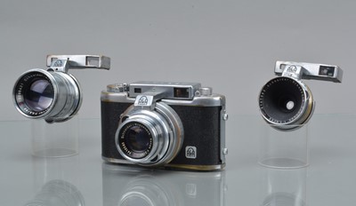 Lot 209 - An Akarex III Rangefinder Camera