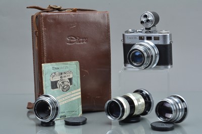 Lot 210 - A Diax Iib Camera Outfit
