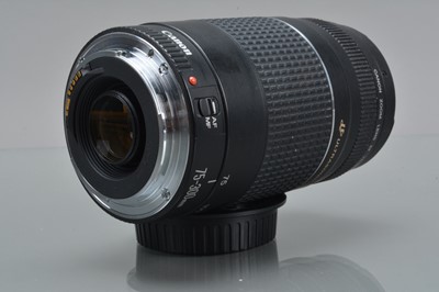 Lot 246 - A Canon EF 75-300mm f/4-5.6 III USM Lens