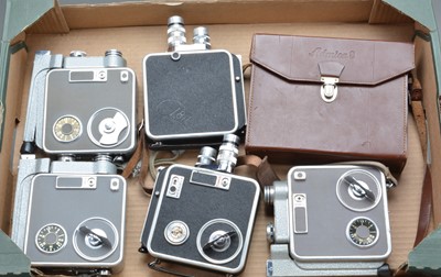 Lot 255 - Five Meopta 8mm Cine Cameras