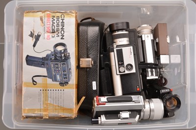 Lot 260 - A Group of 8mm Cine Cameras