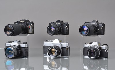 Lot 272 - A Group of SLR Cameras