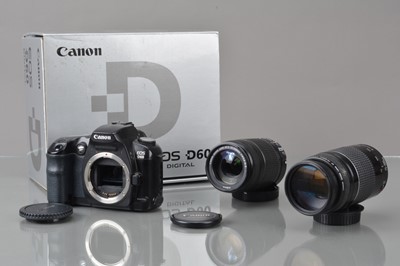 Lot 296 - A Canon D60 DSLR Camera