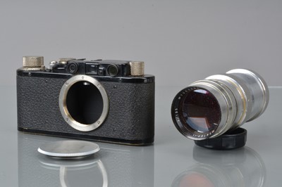 Lot 302 - A Leitz Wetzlar Leica II Model D Rangefinder Camera Body