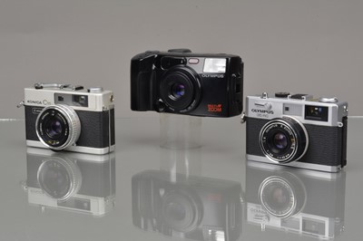 Lot 319 - Three Compact Cameras