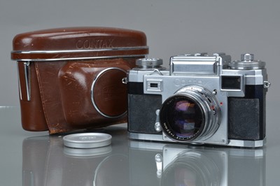 Lot 330 - A Zeiss Ikon IIIa Rangefinder Camera