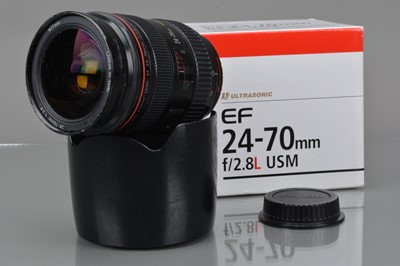 Lot 343 - A Canon EF 24-70mm f/2.8 L USM Lens