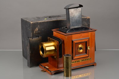 Lot 357 - A Perken Son & Co Ltd Optimus Oil Fuelled Magic Lantern