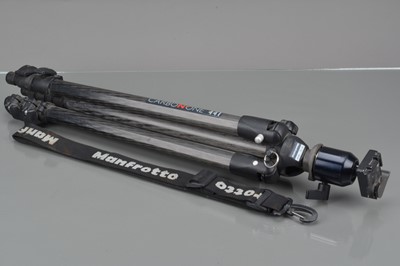 Lot 381 - A Manfrotto Carbon One 441 Carbon Fiber Tripod