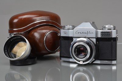 Lot 411 - A Zeiss Ikon Contaflex Prima SLR Camera