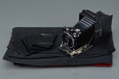 Lot 423 - A Certo Certrop 6.5 x 9cm Folding Plate Camera