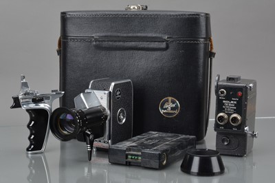 Lot 460 - A Bolex P1 Zoom Reflex 8mm Cine Camera