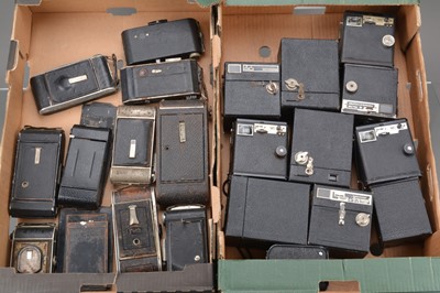 Lot 470 - Box and Folding Cameras