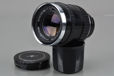 Lot 532 - A Nippon Kogaku Nikkor-Q 13.5cm f/3.5 Lens