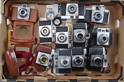 Lot 550 - A Tray of Kodak Cameras