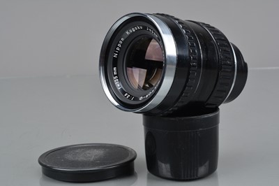 Lot 558 - A Nippon Kogaku Nikkor-Q 135mm f/3.5 Lens