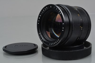 Lot 560 - A Leitz 90mm f/2 Summicron-R E 55 Lens