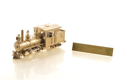 Lot 8 - Daiyoung Models NJ Custom Brass Japan On2 Gauge American Steam Locomotive