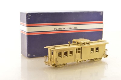 Lot 10 - Daiyoung Models NJ Custom Brass Korea On2 Gauge Caboose