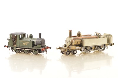 Lot 95 - Scratch/kitbuilt 0 Gauge Finescale pair of Tank Locomotives, 2-rail electric