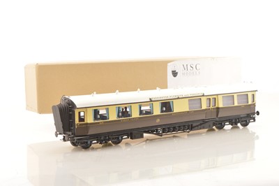 Lot 108 - MSC Models Kitbuilt 0 Gauge GWR Finescale Centenary coach