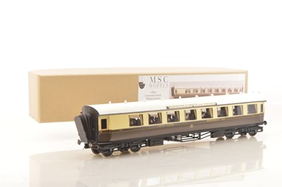 Lot 109 - MSC Models Kitbuilt 0 Gauge GWR Finescale Centenary coach