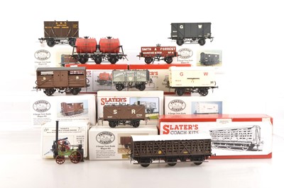 Lot 116 - Slaters/Parkside Dundas 0 Gauge Kitbuilt Finescale 0 Goods wagons