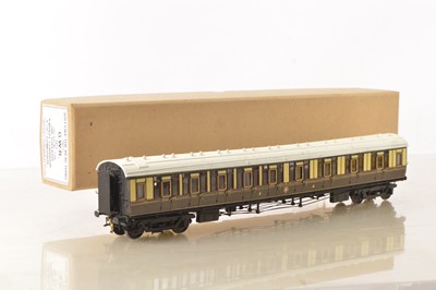 Lot 199 - Just like the real Thing Kitbuilt Finescale 0 Gauge 70ft toplight 1st/3rd Composite coach