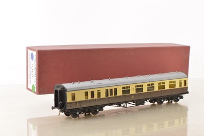 Lot 200 - Tower Models San Cheng (China) modern issue RTR Finescale GWR collect 1st /3rd Side Corridor coach No.7345