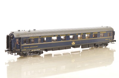 Lot 232 - Elettren / Fulgurex 0 Gauge Grand European Express Wagon-Lits all blue Dining car