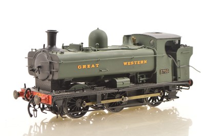 Lot 262 - Vulcan models or similar Finescale 0 Gauge 0-6-0 GWR Pannier Tank Loco, 2-rail electric