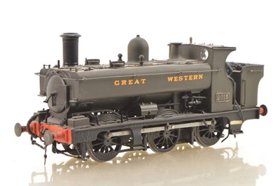 Lot 266 - Eric Underwood Finescale Kitbuilt 0 Gauge 0-6-0 GWR class 850 open cab Pannier Tank Loco, 2-rail electric