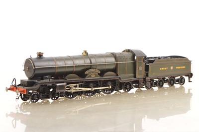 Lot 268 - ACME or similar Finescale Kitbuilt 0 Gauge 4-6-2 Loco & Tender GWR lined green 'The Great Bear', 2-rail electric