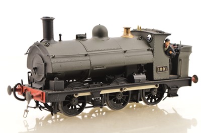 Lot 271 - Eric Underwood Finescale Kitbuilt 0 Gauge 0-6-0 GWR class 850 open cab Saddle Tank Loco, 2-rail electric