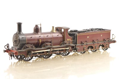 Lot 276 - Slaters Finescale Kitbuilt 0 Gauge 0-6-0 Loco & Tender MR Kirtley goods, 2-rail electric