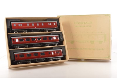 Lot 376 - Darstaed Modern issue 0 Gauge BR (Ex LMS period II) set A Coaches