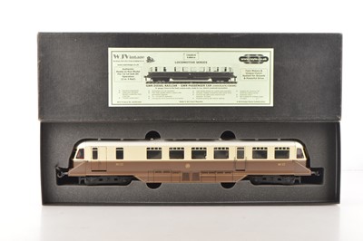 Lot 378 - W J Vintage Modern issue 0 Gauge  GWR Diesel Rail car