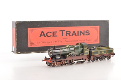 Lot 379 - Ace Trains Modern issue 0 Gauge E/22 4-4-0 Loco & Tender