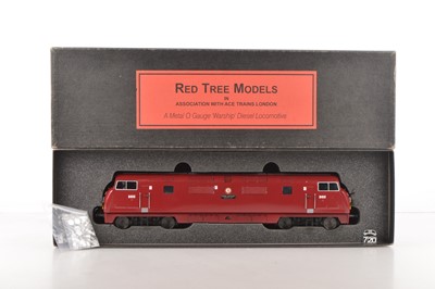 Lot 389 - Red tree Models/ Ace trains Modern issue 0 Gauge E/32 Warship