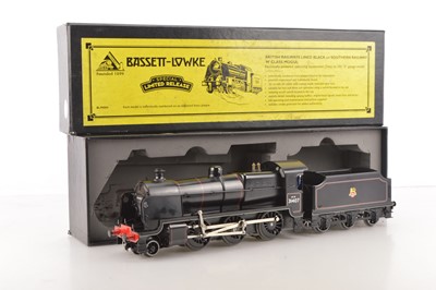 Lot 390 - Corgi Bassett Lowke Limited edition Modern issue 0 Gauge Ref BL99004 2-6-0 Loco & Tender BR lined black